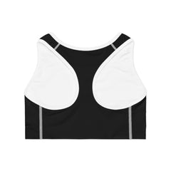 "Stay Unstoppable" Sports Bra – Sleek Support for Limitless Women | Rise Different