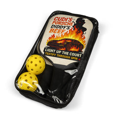 Cudi's Porshce - Diddy's Beef - Inspired Pickleball Paddle Set - Rebel Collection
