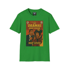 Los Obama: Demasiado Inmersos – Edición Limitada n.° 002 – Portadas Retorcidas: Cómics, Cine y Caos (Camiseta para Hombre)