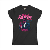 Diddy’s Freak Off – Neon Celebrity Satire Tee for Women | Rebel Souls