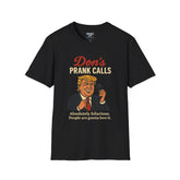 Les canulars téléphoniques de Don - Parodie politique tordue (T-shirt homme)