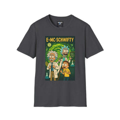 E=MC-SCHWIFTY – Theoretical Mayhem - Twisted Covers: Comics, Cinema & Chaos (Men’s T-Shirt)