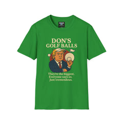 Don's Golf Balls – Parodie politique tordue (T-shirt homme)