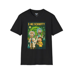 E=MC-SCHWIFTY – Chaos théorique – Twisted Covers : Comics, cinéma et chaos (T-shirt homme)