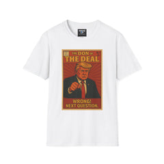 Le Don de l'affaire – T-shirt parodique Trump pour homme, édition limitée n° 012 | Twisted Covers : Comics, Cinéma et Chaos