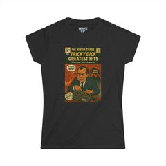 The Nixon Tapes : Greatest Hits – Édition limitée n° 007 – Twisted Covers : Comics, Cinema & Chaos (T-shirt femme)