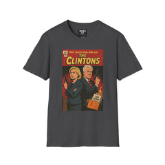 The Clintons: Classified Chaos – Limited Issue #001 - Twisted Covers: Comics, Cinema & Chaos (Men's T-Shirt)