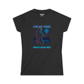 CTRL+ALT-TEASE – Neon Power T-Shirt for Women | Wake Up Apparel