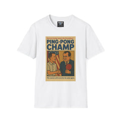 Ping-Pong Champ – Édition limitée n° 008 – Couvertures tordues : BD, cinéma et chaos (T-shirt homme)