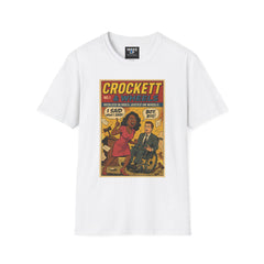 Crockett & Wheels : Reckless in Heels – Édition limitée n° 005 – Twisted Covers : Comics, Cinema & Chaos (T-shirt homme)