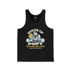 House of Puft – Bold Tank Top for Men | Rebel Souls Collection