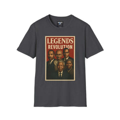LEGENDS: Revolution T-Shirt – Historic Civil Rights Tribute for Men | Twisted Covers: Comics, Cinema & Chaos