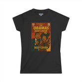 Los Obama: Demasiado Inmersos – Edición Limitada n.° 002 – Portadas Retorcidas: Cómics, Cine y Caos (Camiseta de Mujer)