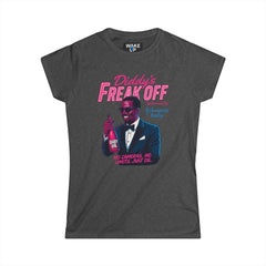 Diddy’s Freak Off – Neon Celebrity Satire Tee for Women | Rebel Souls