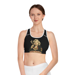 Born to Be Bad Sports Bra – Bold Support for Fearless Women | Rebel Souls
