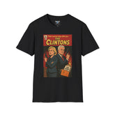 Los Clinton: Caos Clasificado – Edición Limitada n.° 001 - Twisted Covers: Cómics, Cine y Caos (Camiseta para hombre)