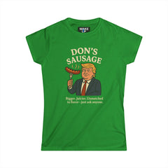Don's Sausage – Parodie politique tordue (T-shirt femme)