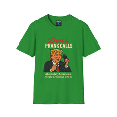 Les canulars téléphoniques de Don - Parodie politique tordue (T-shirt homme)