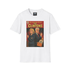 The Clintons: Classified Chaos – Limited Issue #001 - Twisted Covers: Comics, Cinema & Chaos (Men's T-Shirt)