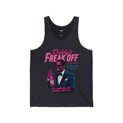Diddy’s Freak Off – Neon Satire Tank for Men | Rebel Souls Collection