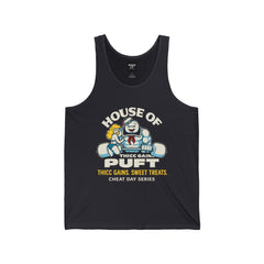 House of Puft – Bold Tank Top for Men | Rebel Souls Collection