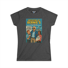 Weekend at Bernie’s (The Other One) – Limited Issue #010 Political Parody Tee for Women | Twisted Covers: Comics, Cinema & Chaos