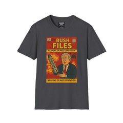 The Bush Files: Weapons of Mass Confusion – Limited Issue #003 – Twisted Covers: Comics, Cinema & Chaos (Men’s T-Shirt)