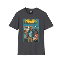 Weekend at Bernie’s (The Other One) – Limited Issue #010 Political Parody Tee for Men | Twisted Covers: Comics, Cinema & Chaos