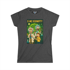 E=MC-SCHWIFTY – Theoretical Mayhem Tee - Twisted Covers: Comics, Cinema & Chaos (Women's T-Shirt)