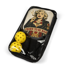 Born to Be Bad – Vintage-Inspired Pickleball Paddle Set – Rebel Collection