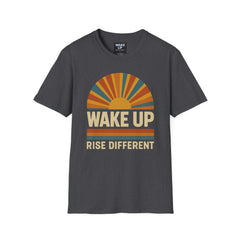 Wake Up - Rise Different - Retro Sunrise - Rise Different (Men’s T-Shirt)