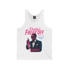 Diddy’s Freak Off – Neon Satire Tank for Men | Rebel Souls Collection