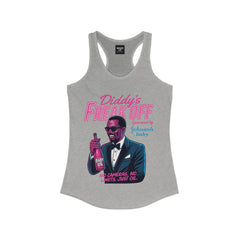 Diddy’s Freak Off – Neon Satire Racerback Tank for Women | Rebel Souls Collection