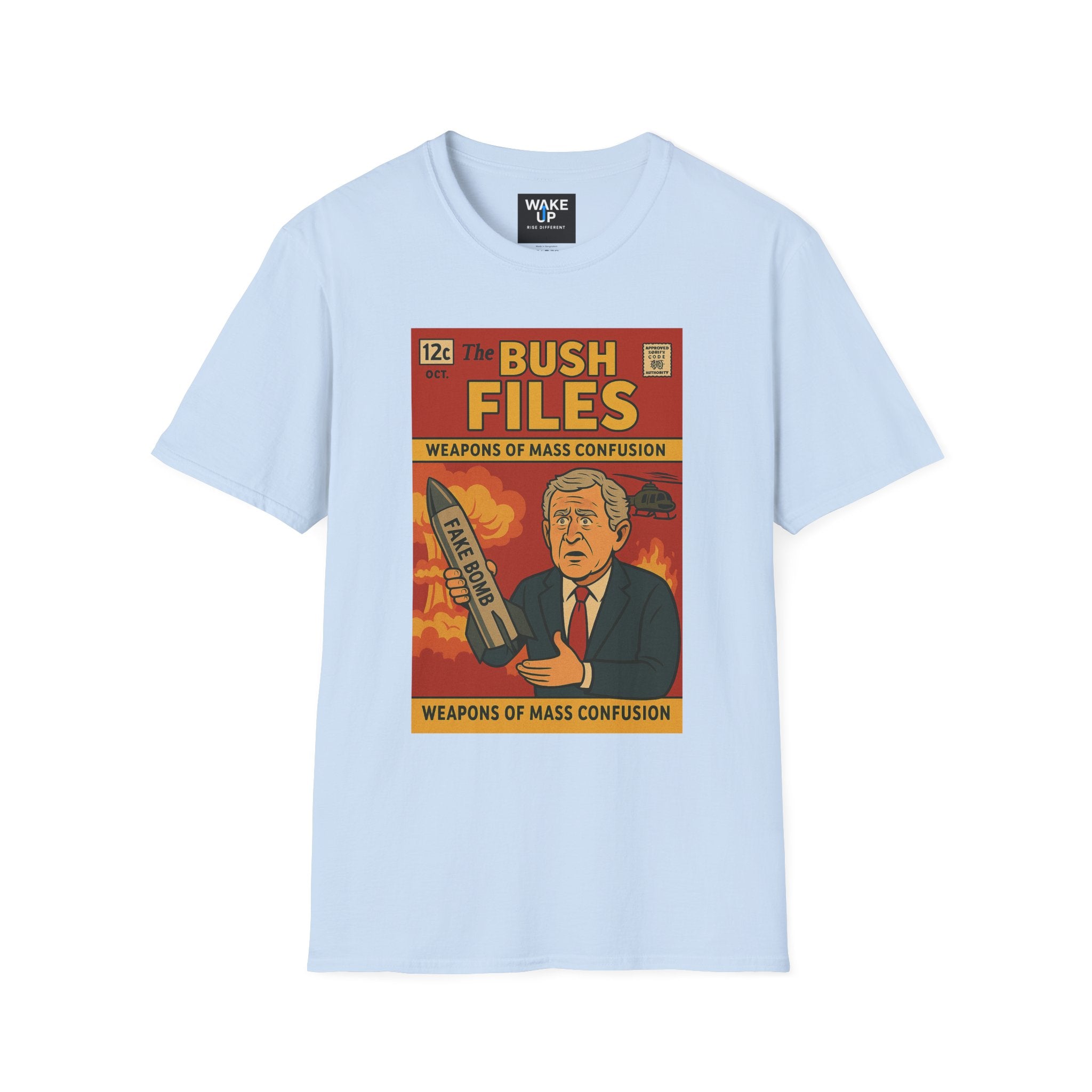 The Bush Files: Weapons of Mass Confusion – Limited Issue #003 – Twisted Covers: Comics, Cinema & Chaos (Men’s T-Shirt)