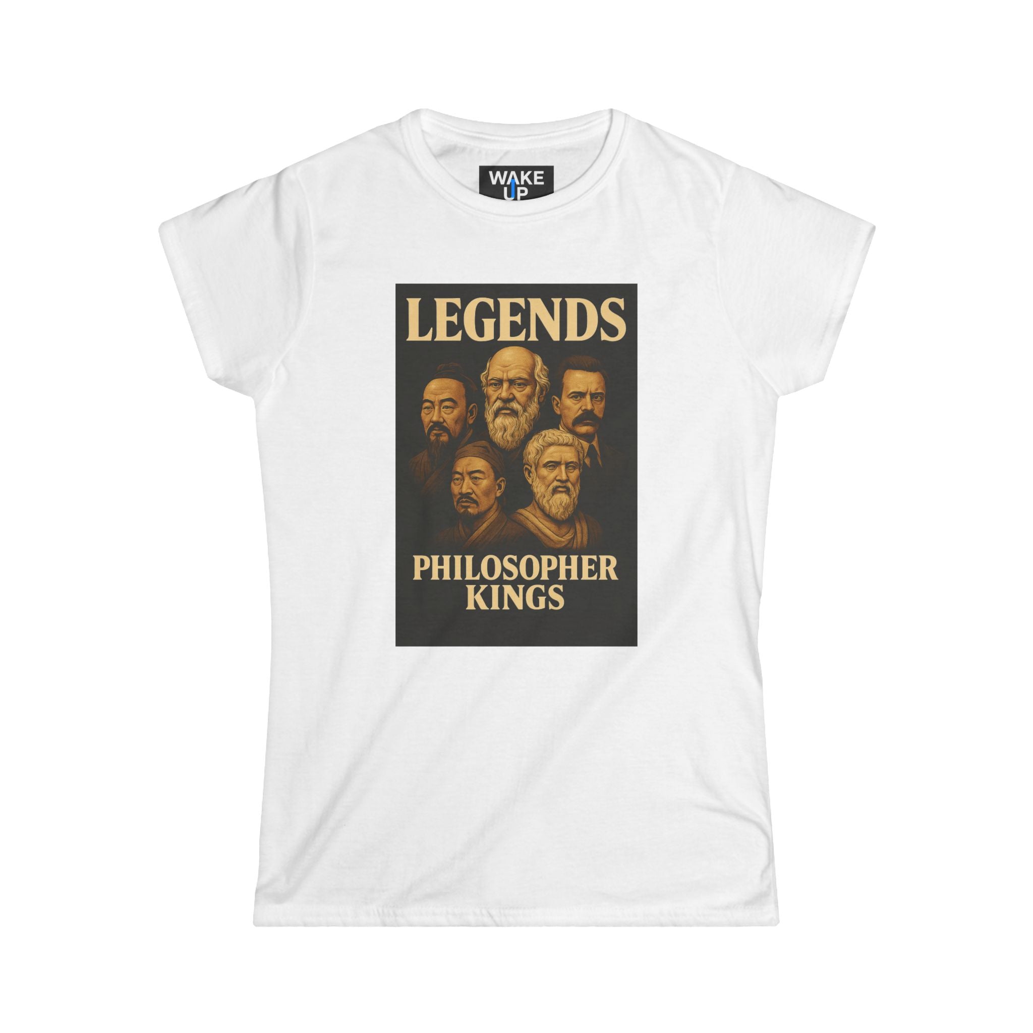 LEGENDS: Philosopher Kings Women’s Tee – Socratic Thinkers Unite | Twisted Covers: Comics, Cinema & Chaos