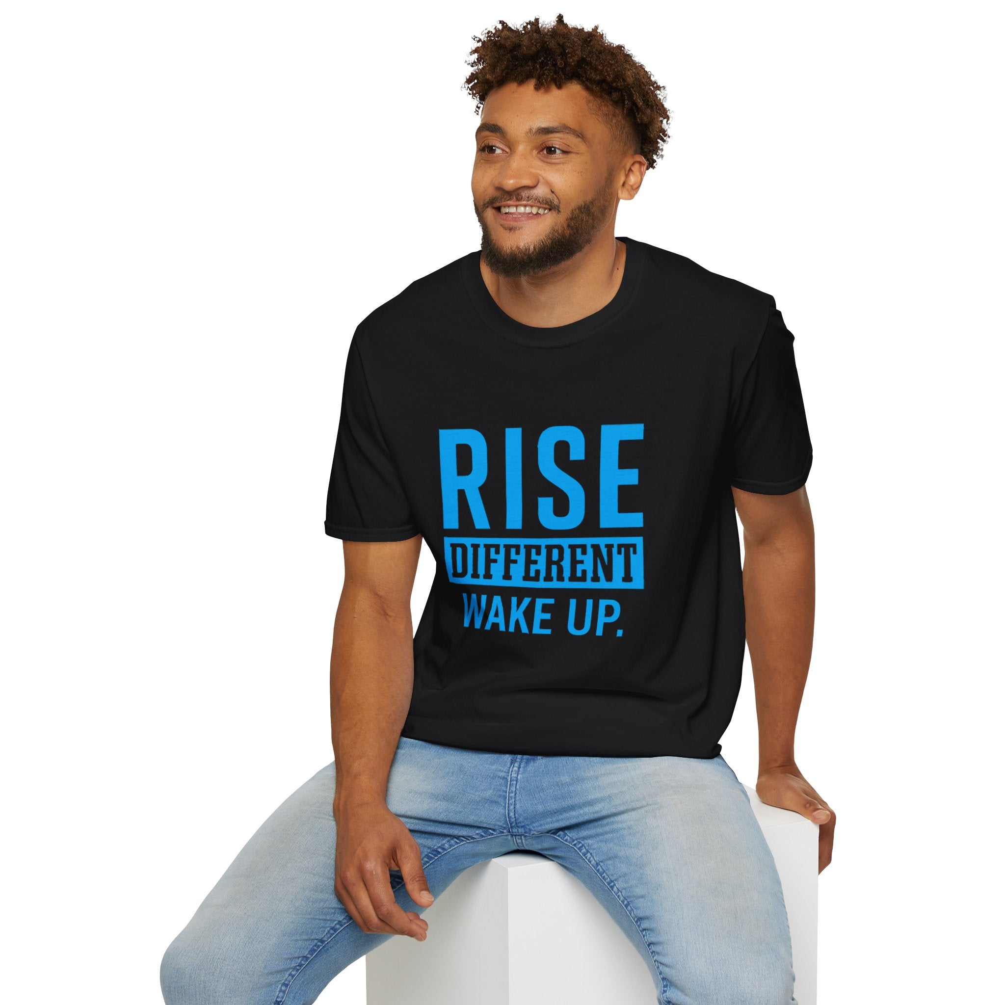 Rise Different Wake Up - Rise Different (Men’s T-Shirt)