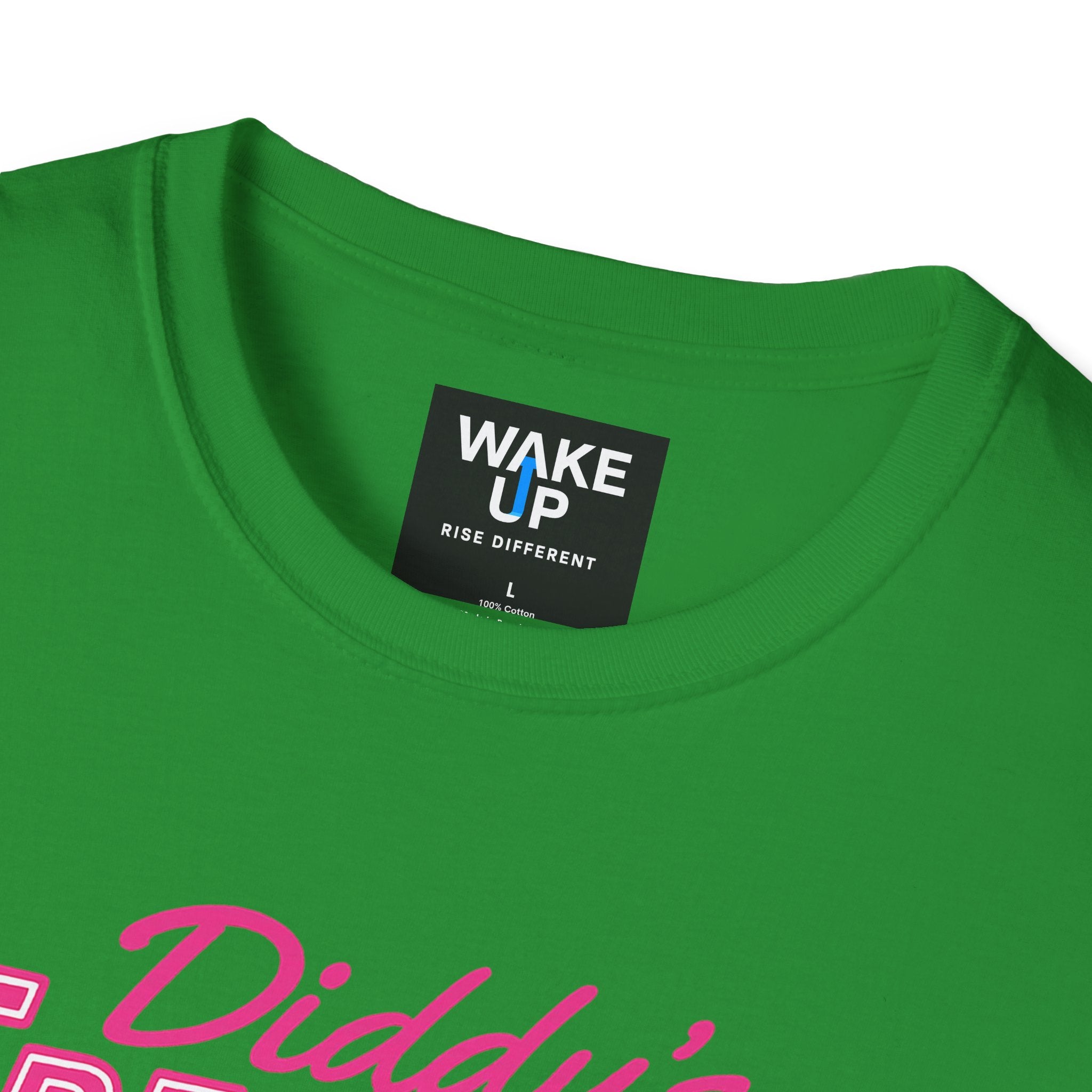 Diddy’s Freak Off – Neon Celebrity Satire Tee for Men | Rebel Souls