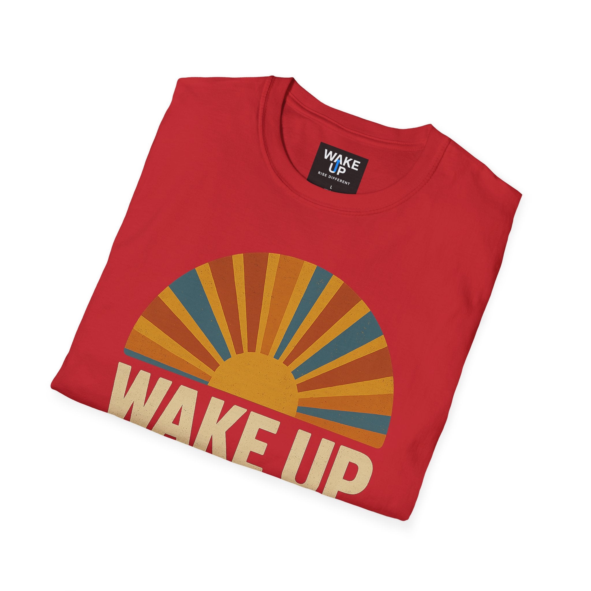 Wake Up - Rise Different - Retro Sunrise - Rise Different (Men’s T-Shirt)
