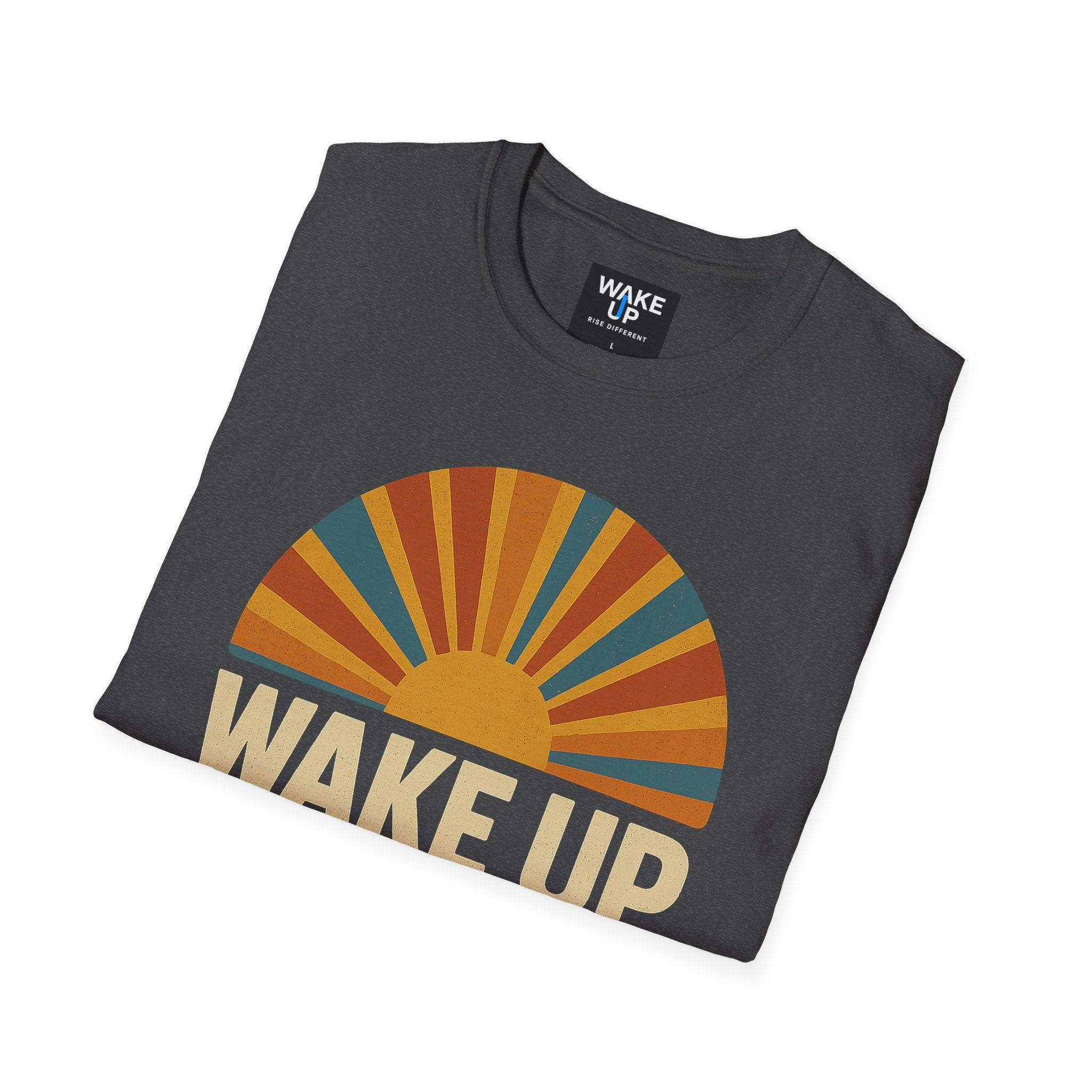 Wake Up - Rise Different - Retro Sunrise - Rise Different (Men’s T-Shirt)
