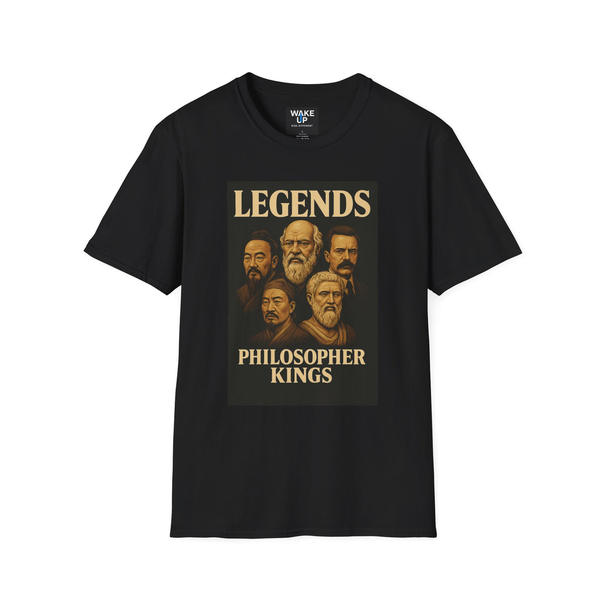 LEYENDAS: Camiseta de los Reyes Filósofos – Íconos de la Sabiduría Antigua para Hombre | Twisted Covers: Cómics, Cine y Caos