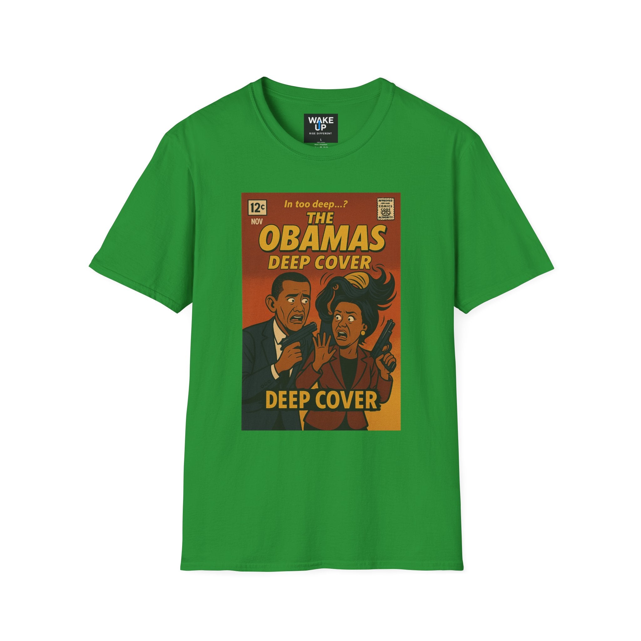 The Obamas: In Too Deep – Limited Issue #002 – Twisted Covers: Comics, Cinema & Chaos (Men’s T-Shirt)