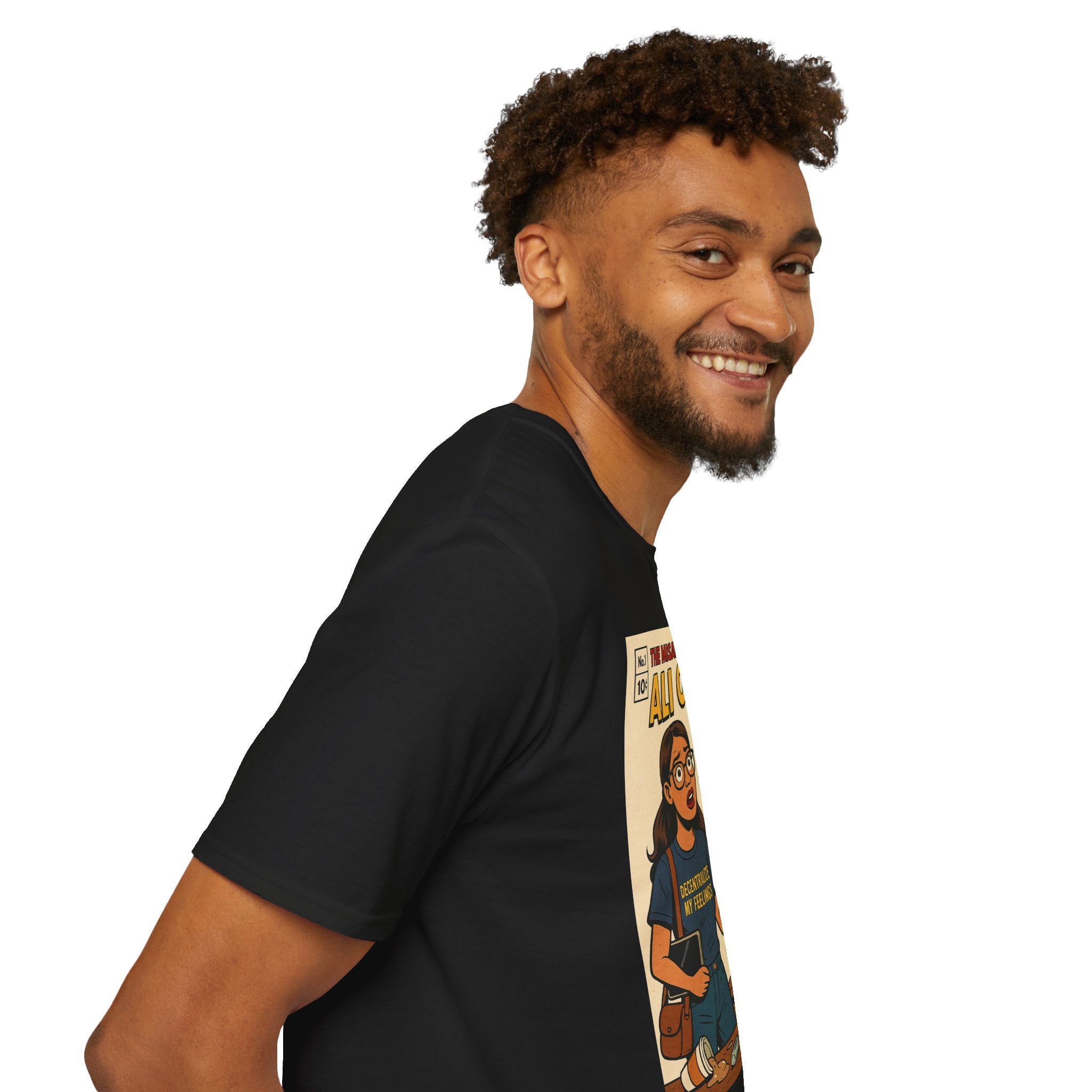 The Misadventures of Ali O’Cee T-Shirt – Limited Issue #004 – Twisted Covers: Comics, Cinema & Chaos (Men’s T-Shirt)