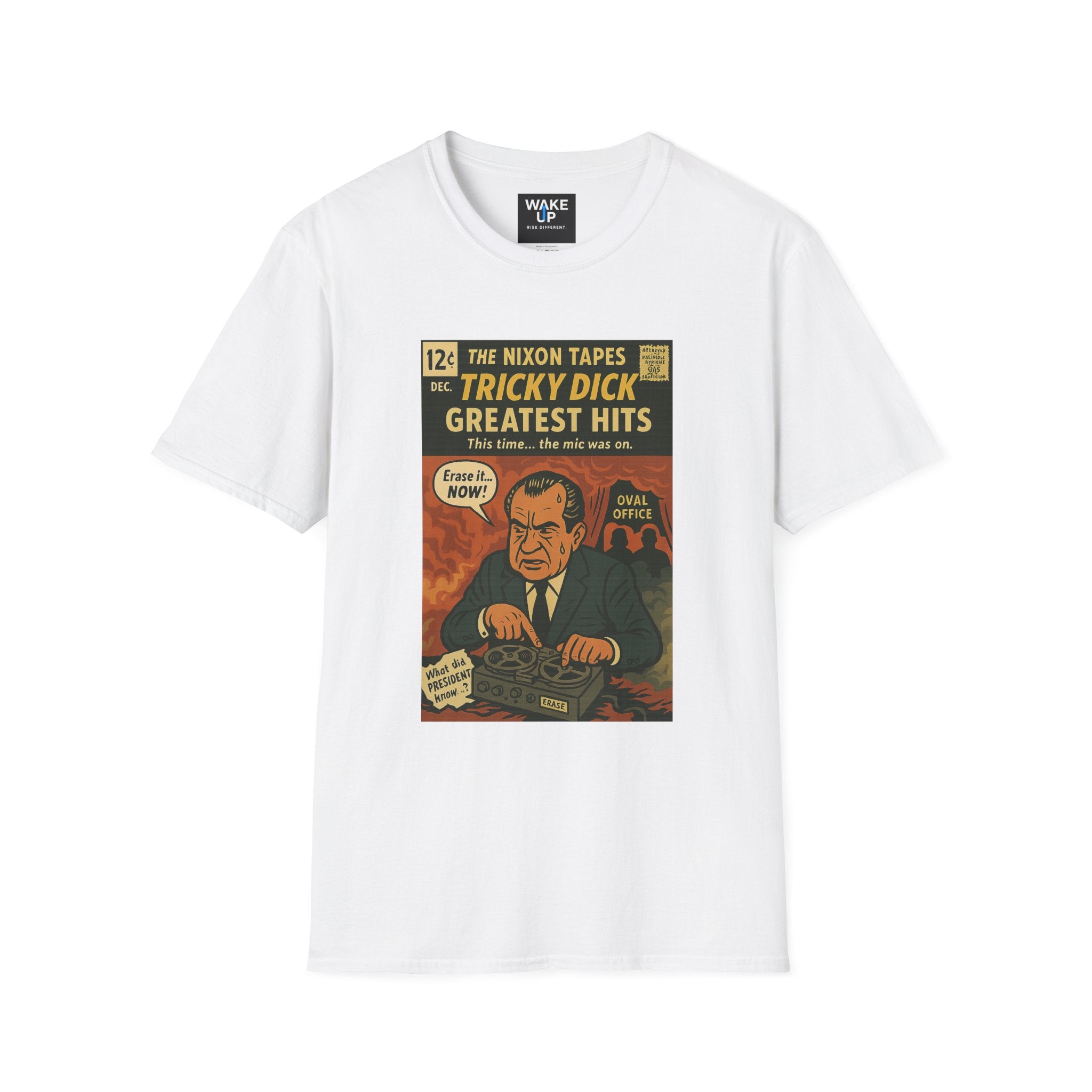 The Nixon Tapes: Greatest Hits – Limited Issue #007 – Twisted Covers: Comics, Cinema & Chaos (Men’s T-Shirt)