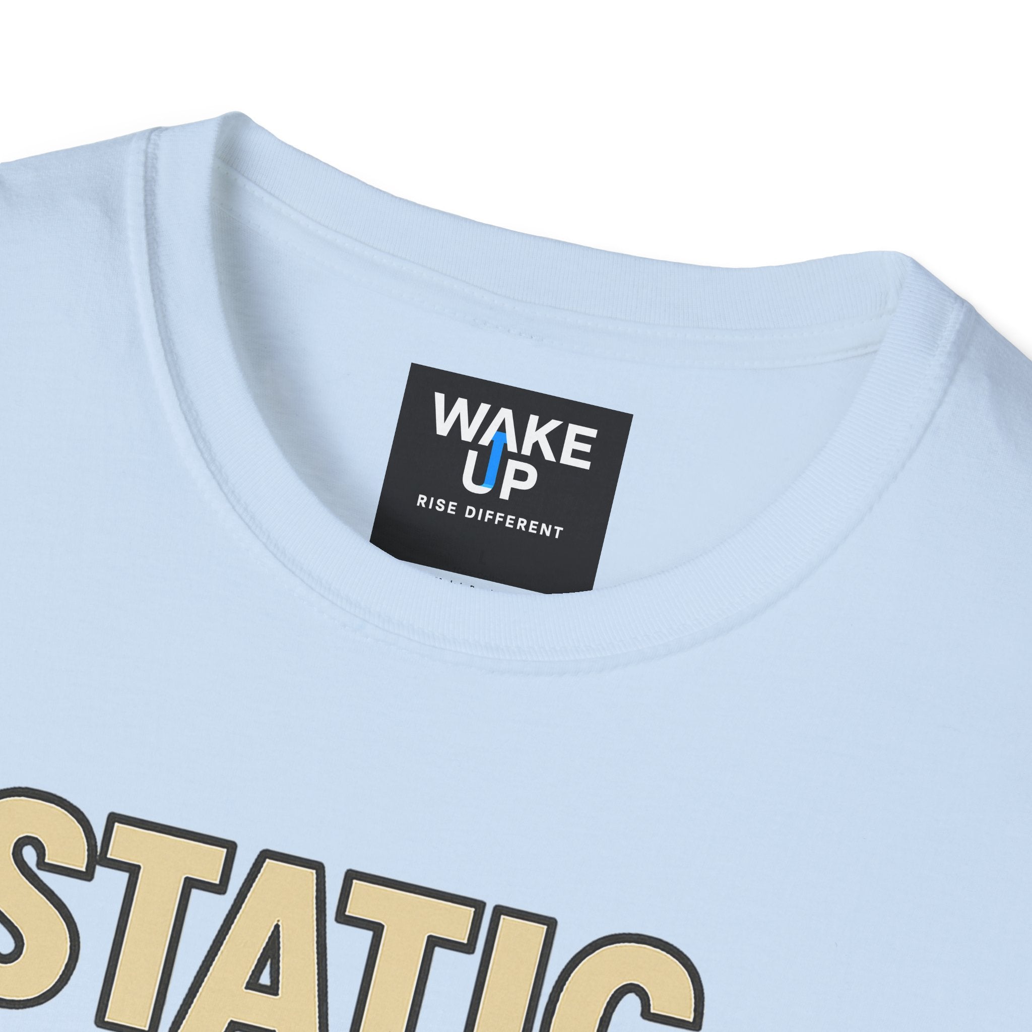 Static to Signal — Tune Out. Rise Up. - Rise Different (Men’s T-Shirt)