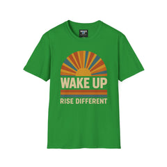 Wake Up - Rise Different - Retro Sunrise - Rise Different (Men’s T-Shirt)