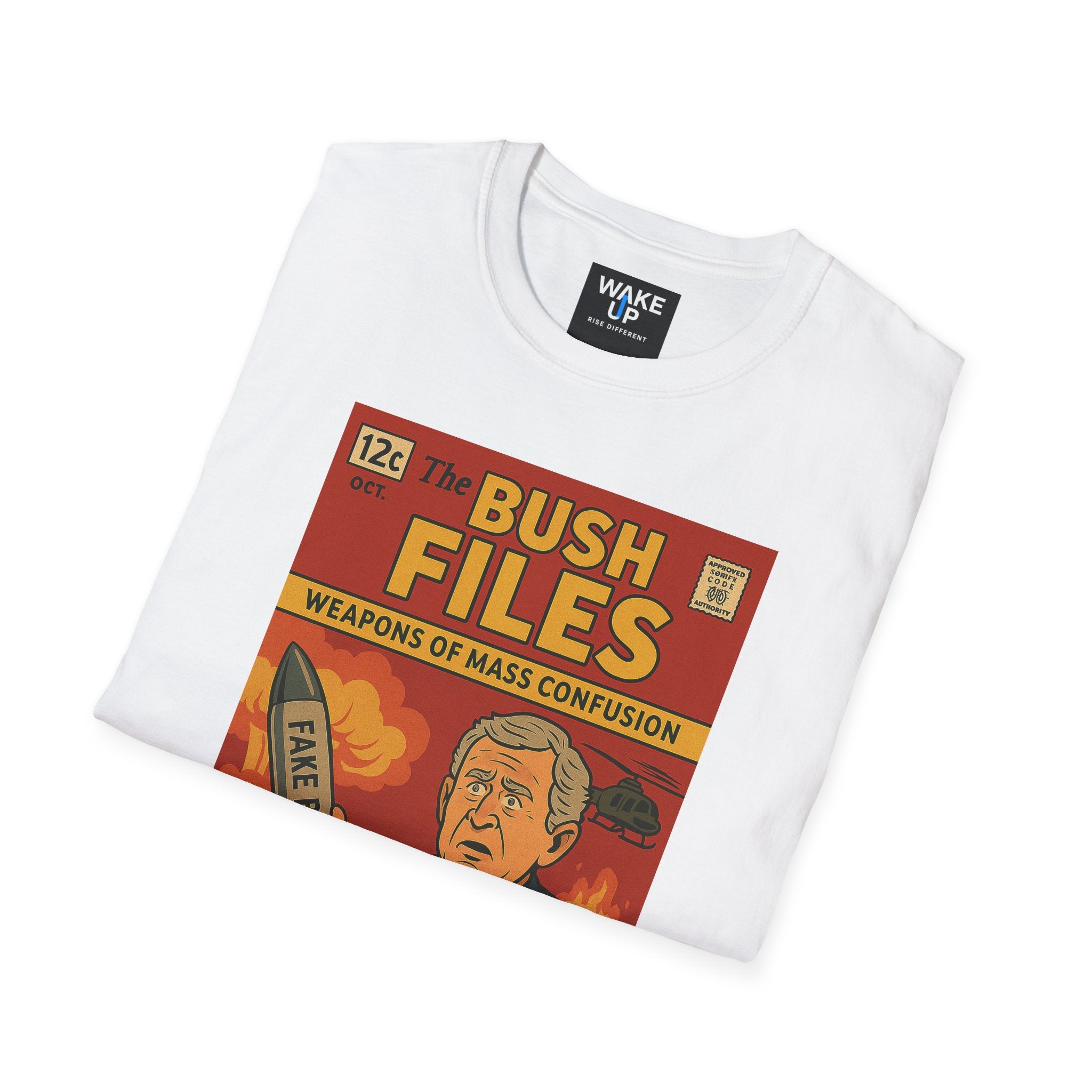 The Bush Files: Weapons of Mass Confusion – Limited Issue #003 – Twisted Covers: Comics, Cinema & Chaos (Men’s T-Shirt)