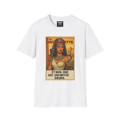 The Bachelorette – Cleopatra Parody Tee for Men | Twisted Covers: Comics, Cinema & Chaos