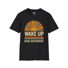 Wake Up - Rise Different - Retro Sunrise - Rise Different (Men’s T-Shirt)