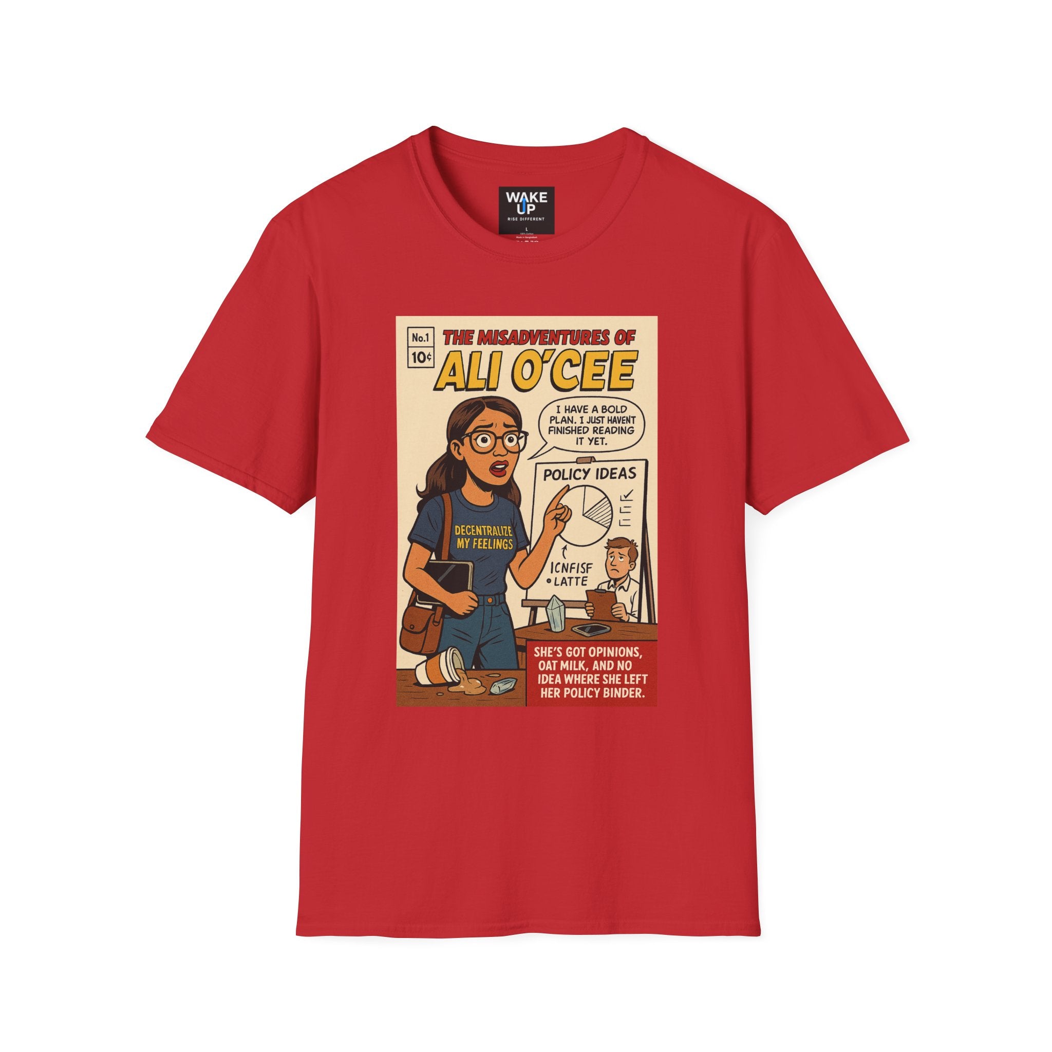 The Misadventures of Ali O’Cee T-Shirt – Limited Issue #004 – Twisted Covers: Comics, Cinema & Chaos (Men’s T-Shirt)