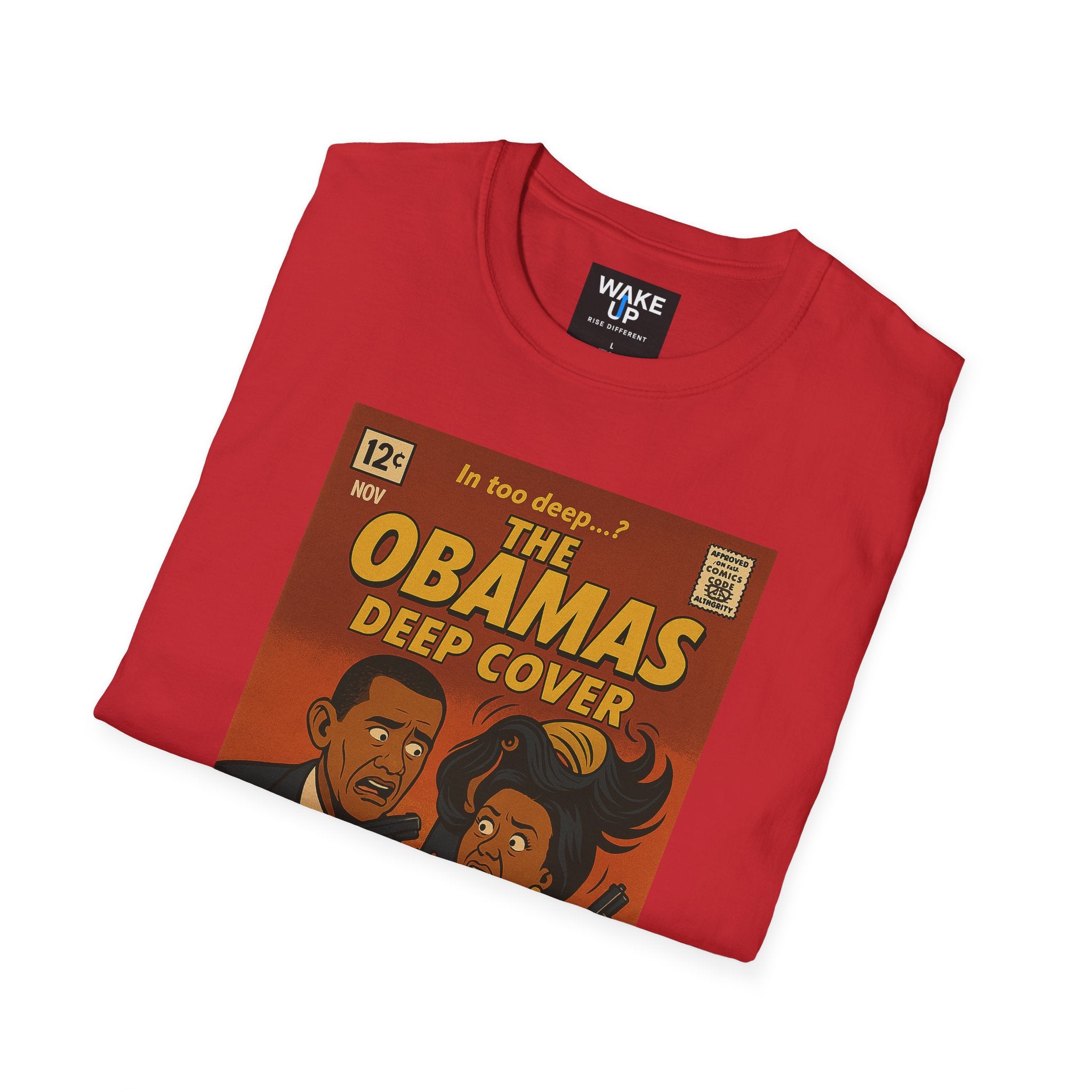 The Obamas: In Too Deep – Limited Issue #002 – Twisted Covers: Comics, Cinema & Chaos (Men’s T-Shirt)